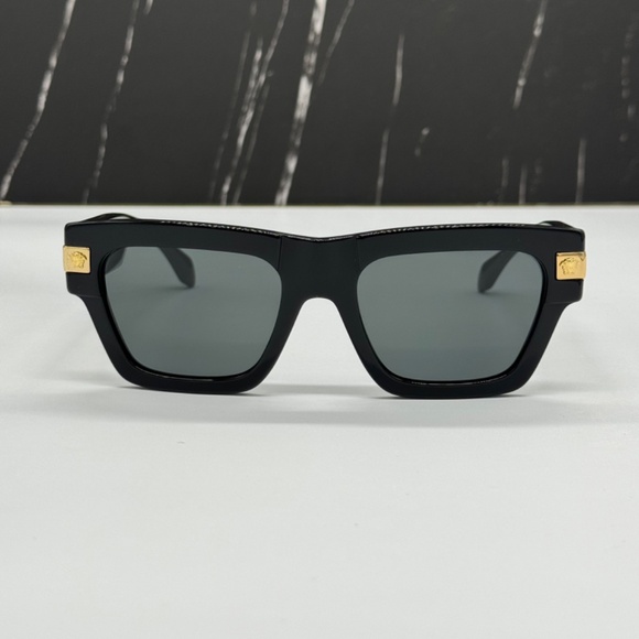 NEW VE4464 GB1/87 VERSACE BLACK MOD 4464 GB1/87 UNISEX SUNGLASSES VE4464 GB187 main image 12